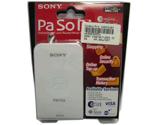 Sony PaSoPi Contactless IC Card Reader / Writer