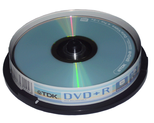 TDK 8xDvD-R Media 10pcs Cake Box