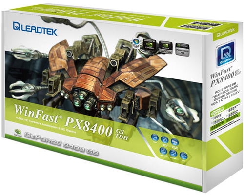 Leadtek PX8400GS 512MB DDR3 PCIE Low Profile
