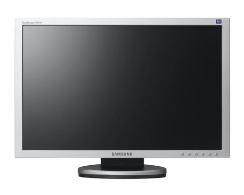Samsung 940NW Silver 19inh LCD Monitor Black