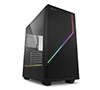 Sharkoon RGB Flow ATX Casing with Two integrated Addressable RGB Strips + 1x120mm Fan