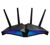 Asus RT-AX82U V2 AX5400 Dual Band WiFi 6 Gaming Router / WiFi 6 802.11ax / Mobile Game Mode / ASUS AURA RGB / Lifetime Free Internet Security / Mesh WiFi support