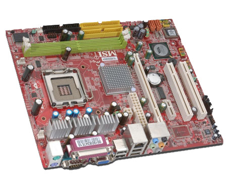 MSI P4M900M L775 Mothertboard