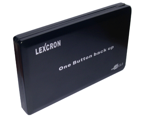 Lexcron 2.5inh One Button Backup HDD Enclosure U2