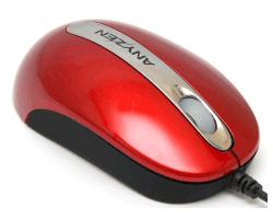 Samsung Anyzen M40 Red USB Optical Mouse
