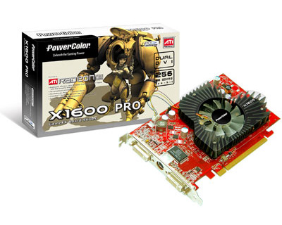 Power Color Radeon X1600Pro 256MB DDR2 PCIE (OEM)
