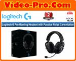 Logitech G Pro Gaming Headset with Passive Noise Cancellation 981-000814 2-Years Local Warranty