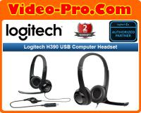 Logitech H390 USB Headset Off-White 981-001287