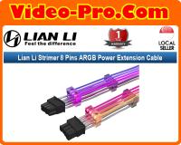 Lian Li Strimer Plus V2 16-8 Pins Addressable RGB VGA Power Cable 8 x Light Guide