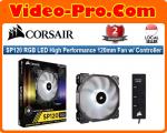 Corsair SP120 RGB LED High Performance 120mm Fan with Controller CO-9050060-WW