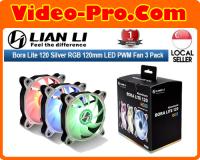 Lian Li Uni Fan SL140 aRGB Fan White 2-Pack Kit with Controller UF-SL140-2W