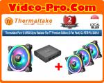 Thermaltake Pure 12 ARGB Sync Radiator Fan TT Premium Edition (3-Fan Pack) CL-F079-PL12SW-A