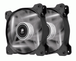 Corsair Air Series AF120 LED White Quiet Edition High Airflow 120mm Fan - Twin Pack CO-9050016-WLED