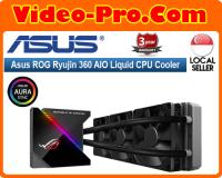 Asus ROG Strix LC II 360mm White Edition aRGB All-in-One Liquid CPU Cooler with Aura Sync 5-Years Warranty