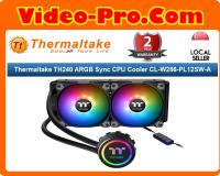 Thermaltake TH360 ARGB Sync Snow Edition AIO Liquid Cooler CL-W302-PL12SW-A
