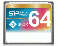 Silicon Power 600X Hi Speed Compact Flash Card 64GB (CF Card) SP064GBCFC600V10