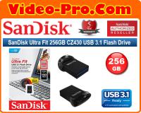 SanDisk Ultra Fit 256GB CZ430 USB 3.0 Flash Drive High Performance up to 150MB/s SDCZ430-256G-G46 5-Years Local Warranty
