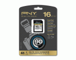 PNY Elite Performance SDHC 16GB 90MBPs Class 10 Memory Card P-SDH16U1H-GE