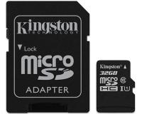 Kingston Canvas Select Plus microSD 64GB 100MB/s Read A1 Class10 UHS-I Memory Card + Adapter (SDCS2/64GB)