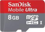 SanDisk Mobile Ultra 8GB Micro SDHC Class 10 SDSDQUA-008G-U46A