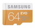 Samsung EVO MicroSDXC 64GB Memory Card -w/Adapter  Upto 100MB/s MB-MP64GA/APC