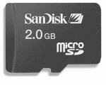 SanDisk microSD 2GB