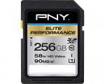 PNY Elite Performance SDXC 256GB 95MB/s Class 10 Flash memory Card (P-SDX256U395-GE)