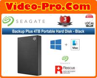 Seagate Backup Plus Portable Drive 4TB Black USB 3.0 External Hard Drive STHP4000400