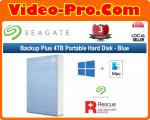 Seagate Backup Plus Portable Drive 4TB Blue USB 3.0 External Hard Drive STHP4000402