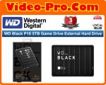 WD Black P10 5TB Game Drive External Hard Drive Compatible with PS4, Xbox One, PC, Mac WDBA3A0050BBK
