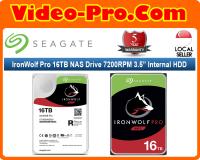 Seagate IronWolf Pro 18TB NAS Drive 7200RPM 256MB Cache SATA 3.5Inch Internal Hard Drive ST18000NE000