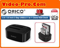 Orico DD28U3C Dual-Bay HDD Docking Station Type-C + Type A 5GB/s w/Off Line Clone