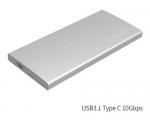 Orico Aluminum Dual-bay 10Gbps M.2 RAID External SSD Enclosure (DM2-RC3)
