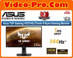Asus TUF Gaming VG27AQ 27Inch G-Sync Gaming Monitor 165Hz 1440p 1ms IPS Eye Care DP HDMI