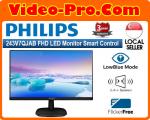 Philips 243V7QJAB FHD LED Monitor SmartControl Lite 3-Year On-Site Warranty
