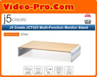J5 Create JCT425 Multi-Function Monitor Stand USB Type-C™, 4K HDMI™ & 6-Port USB™ HUB with Power Delivery