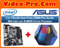 2-in-1 Bundle Asus Prime Z390M-Plus Bundle With Intel Core i9-9900K 8-Core Processor