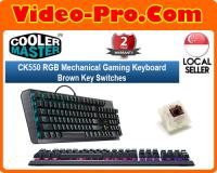Cooler Master CK320 Mechanical Keyboard White LED Cherry MX Brown Switch 2-Y (CK-320-KKCM1-US)