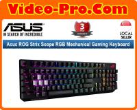 Asus ROG Strix Scope Deluxe RGB Mechanical Gaming Keyboard with Cherry MX Red Switches  XA04 2-Years Warranty