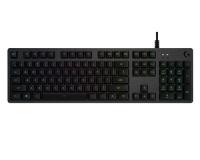 Logitech G512 Carbon Lightsync RGB Mechanical Gaming Keyboard Brown Tactile Key Switches 920-009354