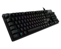 Logitech G512 Carbon RGB Backlit Mechanical Gaming Keyboard with Blue Clicky Key Switches 920-008949
