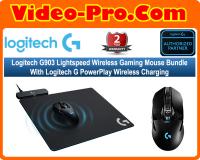 [Same Day Delivery*] Logitech G903 Hero Lightspeed Wireless Gaming Mouse 910-005774 Bundle with Logitech G PowerPlay Wireless Charging 910-000164