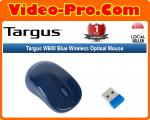 Targus W600 Blue Wireless Optical Mouse AMW60003AP 1-Year Warranty