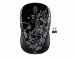 Logitech Wireless Mouse M235 Black Topography 910-003085