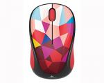 Logitech M238 Colorful Play Collection Wireless Mouse Red Pattern (910-004511)