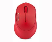 Logitech M280 Red Comfort Curves Wireless Mouse (910-004296)