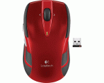 Logitech M545 Wireless BlueTrack Mouse Red