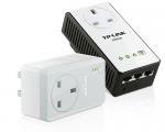 TP-Link WPA4230P Kit AV500 Powerline 300 M Wi-Fi Extender/Wi-Fi Booster/Hotspot with AC Pass Through, Multiple Ethernet
