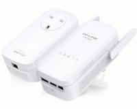 TP-Link WPA8631PKIT AV1300 AC Wifi Gigabit Passthrough Powerline Kit (Tl-WPA8631P+tl-pa8010P) WPA8631PKIT