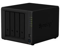 Synology DS923-Plus DiskStation 4 Bay Diskless Hot-Swappable NAS AMD Ryzen R1600 2Core 2.6GHz CPU 4GB RAM Gigabit Ethernet LAN